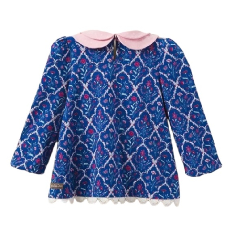 MATILDA JANE girls Just Believe Mixed Print Bow Top